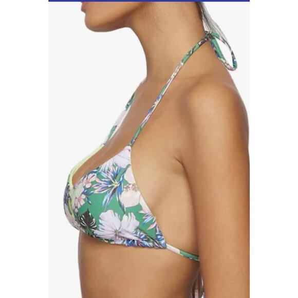 O’Neill Bellamy Floral Madrid Bikini Top XS NWT - Picture 3 of 4